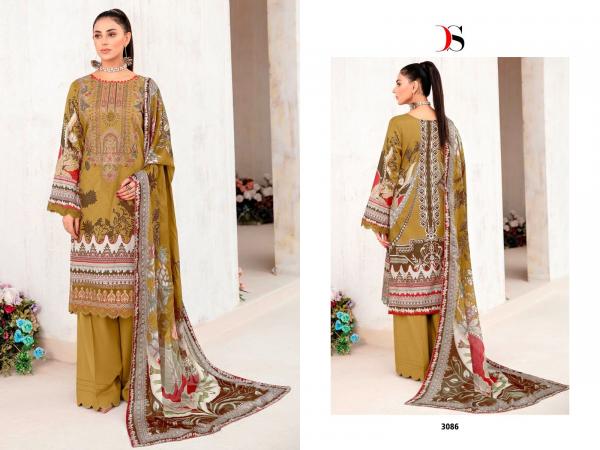 Deepsy Cheveron 7 Cotton Dupatta Designer Pakistani Suit Collection